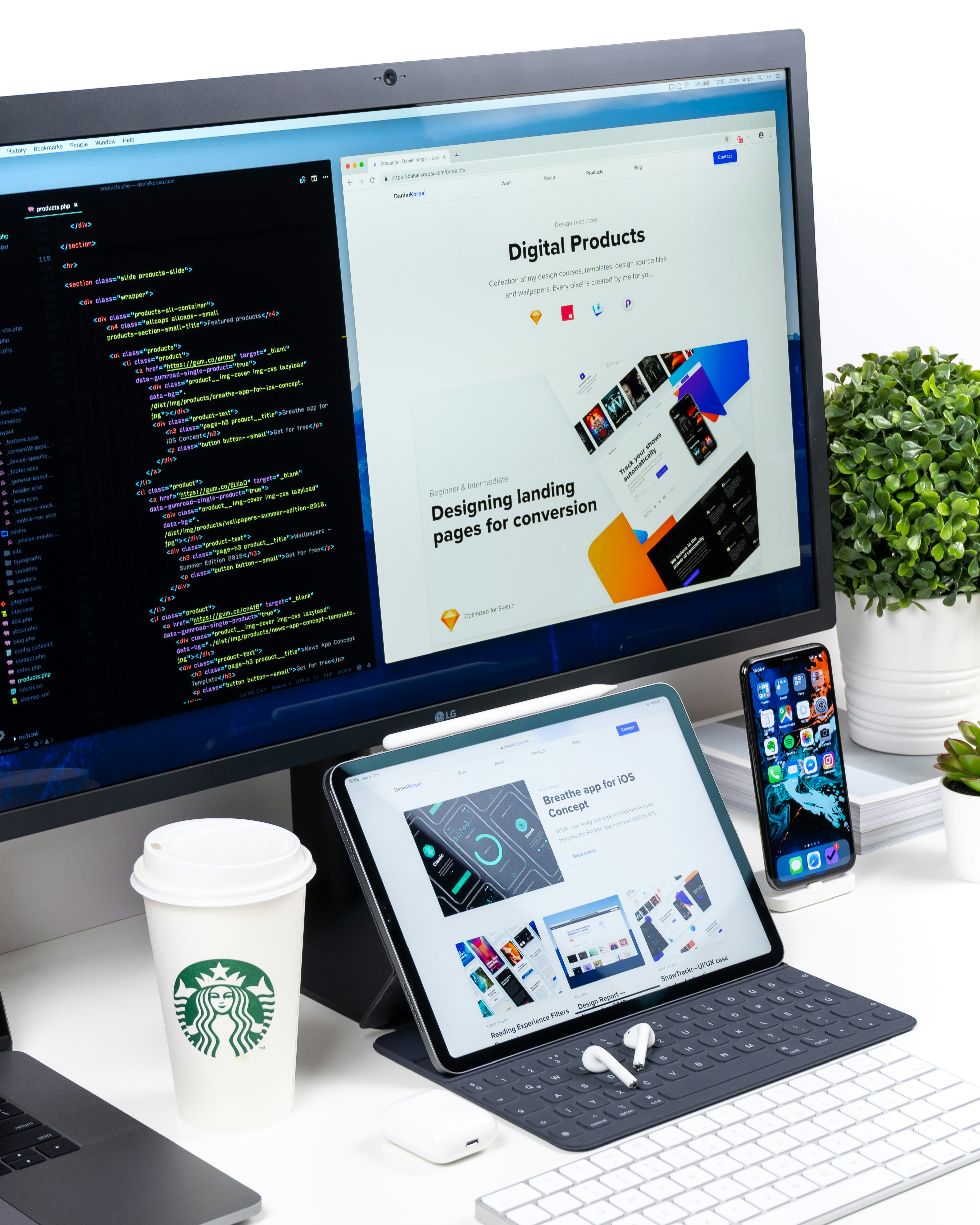 Web design team
